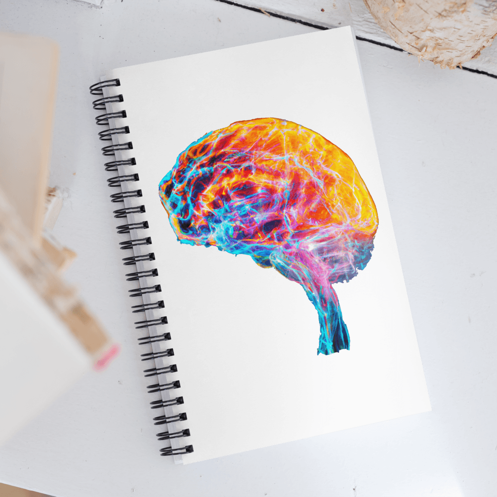 Brainstorm - Spiral Notebook - Unleash Your Creativity with a Burst of Colour_Notebook_BioBrainBuddies_