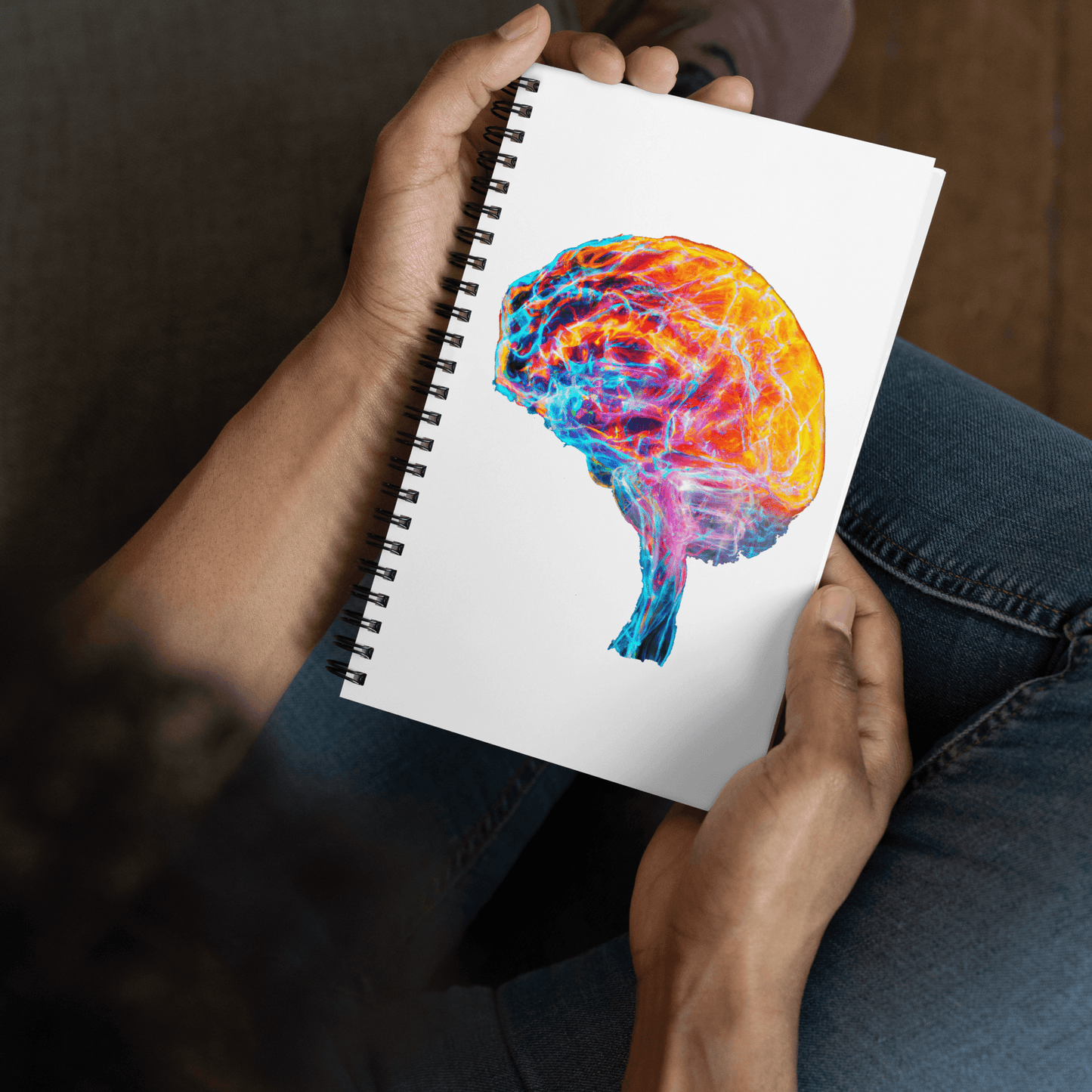 Brainstorm - Spiral Notebook - Unleash Your Creativity with a Burst of Colour_Notebook_BioBrainBuddies_