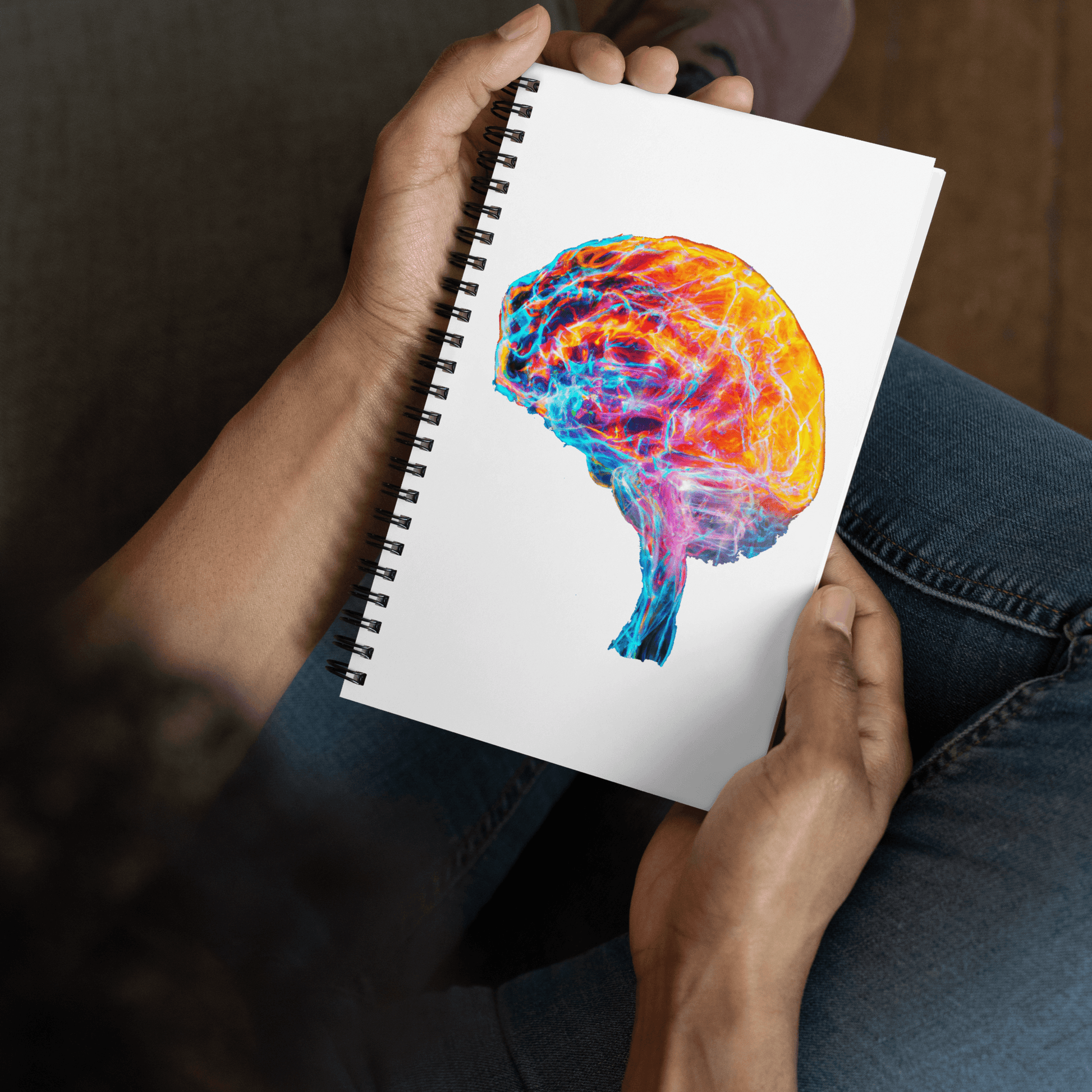 Brainstorm - Spiral Notebook - Unleash Your Creativity with a Burst of Colour_Notebook_BioBrainBuddies_