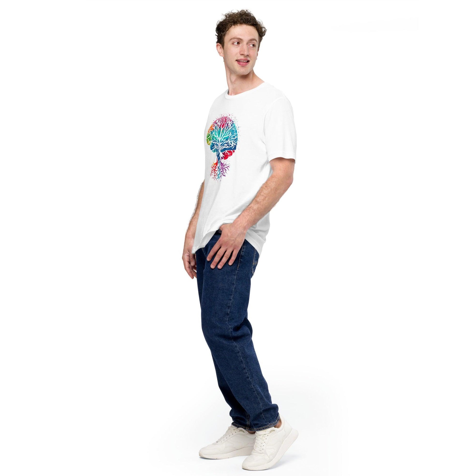 Chromatic Mind - Unisex T-Shirt - Perfect for Neuroscience Enthusiasts_T-Shirt_BioBrainBuddies_