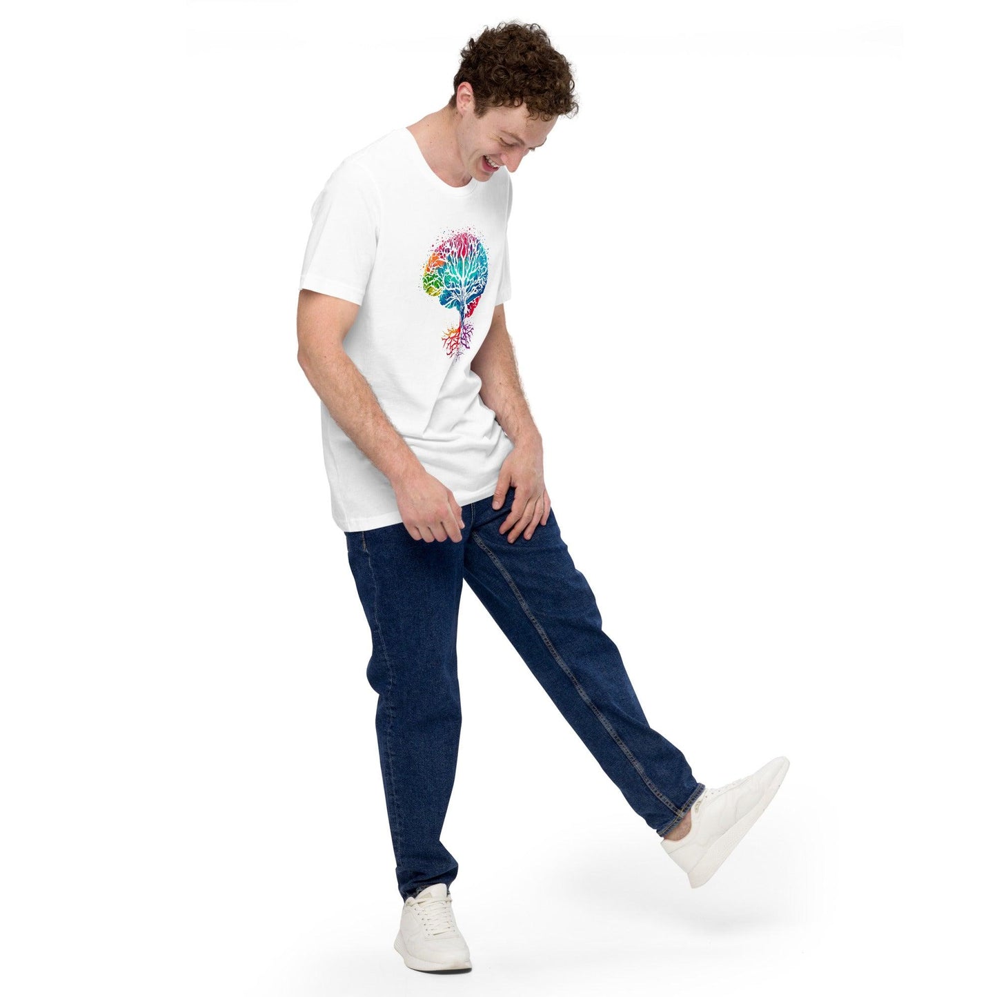 Chromatic Mind - Unisex T-Shirt - Perfect for Neuroscience Enthusiasts_T-Shirt_BioBrainBuddies_