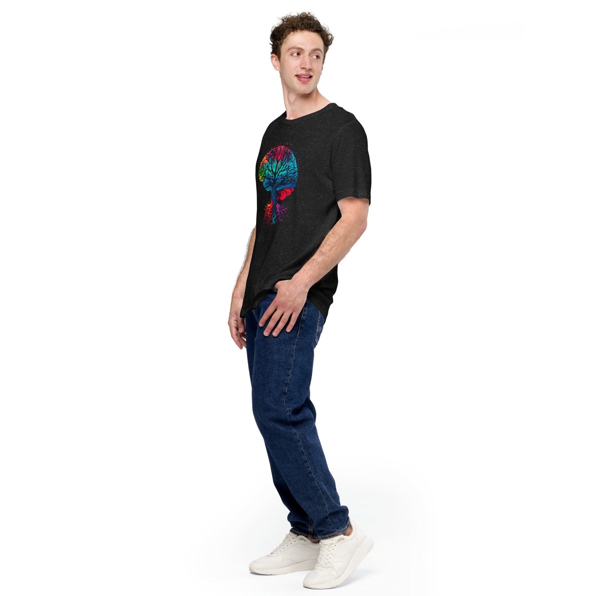 Chromatic Mind - Unisex T-Shirt - Perfect for Neuroscience Enthusiasts_T-Shirt_BioBrainBuddies_