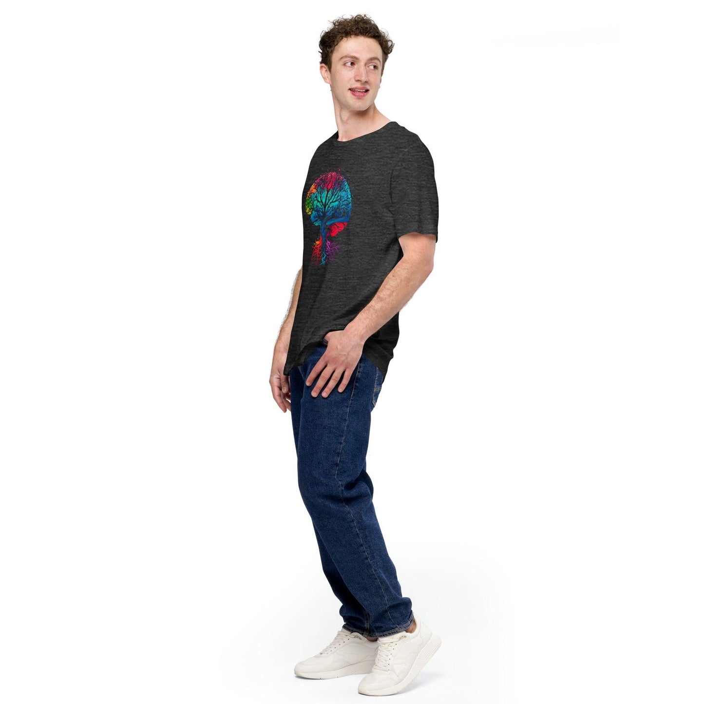 Chromatic Mind - Unisex T-Shirt - Perfect for Neuroscience Enthusiasts_T-Shirt_BioBrainBuddies_