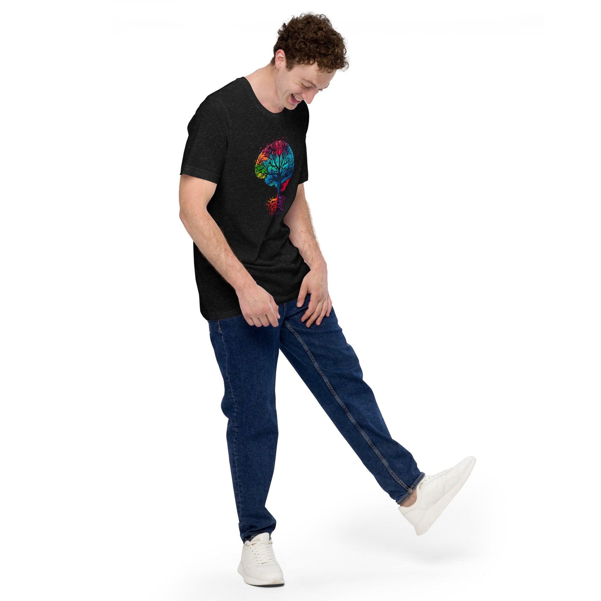 Chromatic Mind - Unisex T-Shirt - Perfect for Neuroscience Enthusiasts_T-Shirt_BioBrainBuddies_