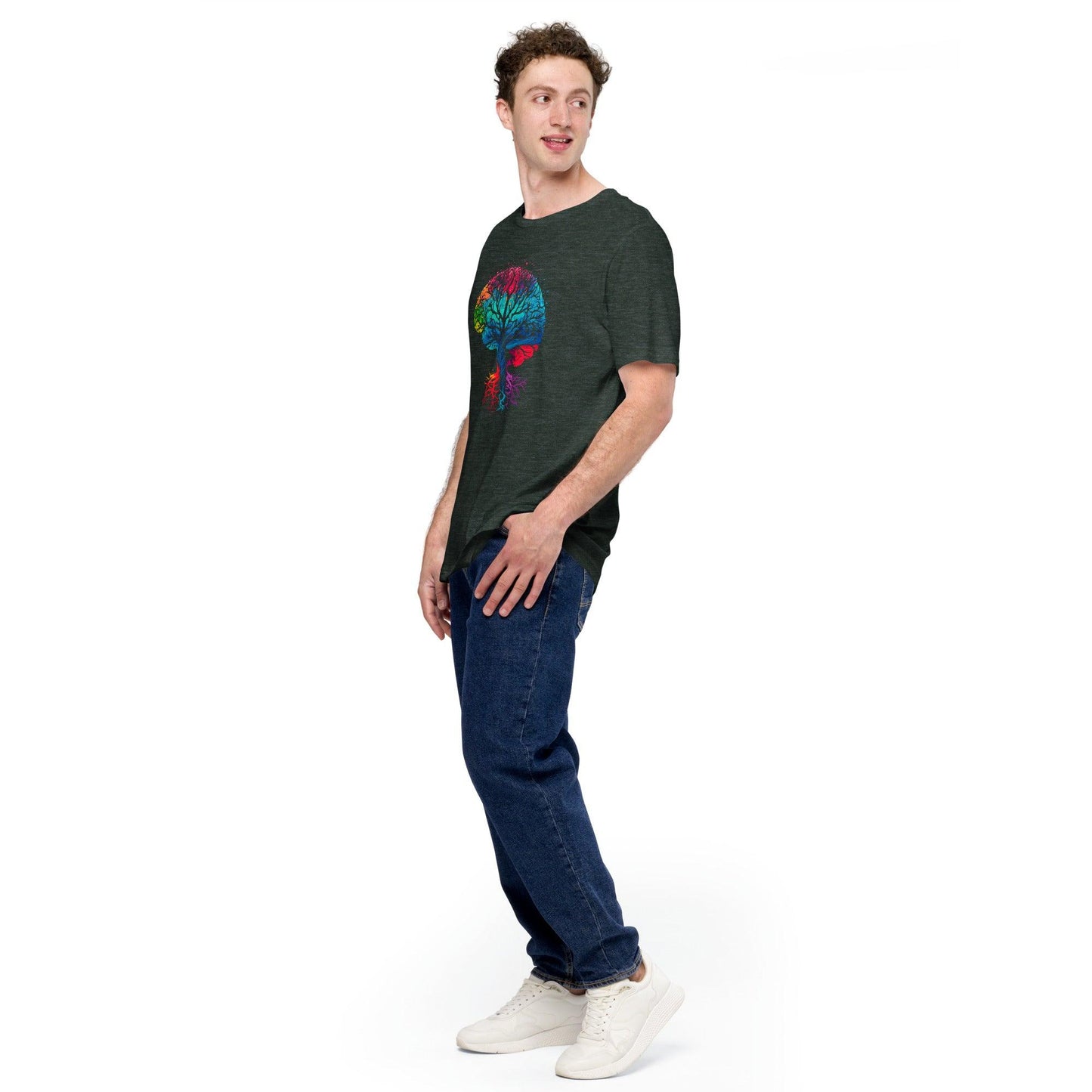 Chromatic Mind - Unisex T-Shirt - Perfect for Neuroscience Enthusiasts_T-Shirt_BioBrainBuddies_