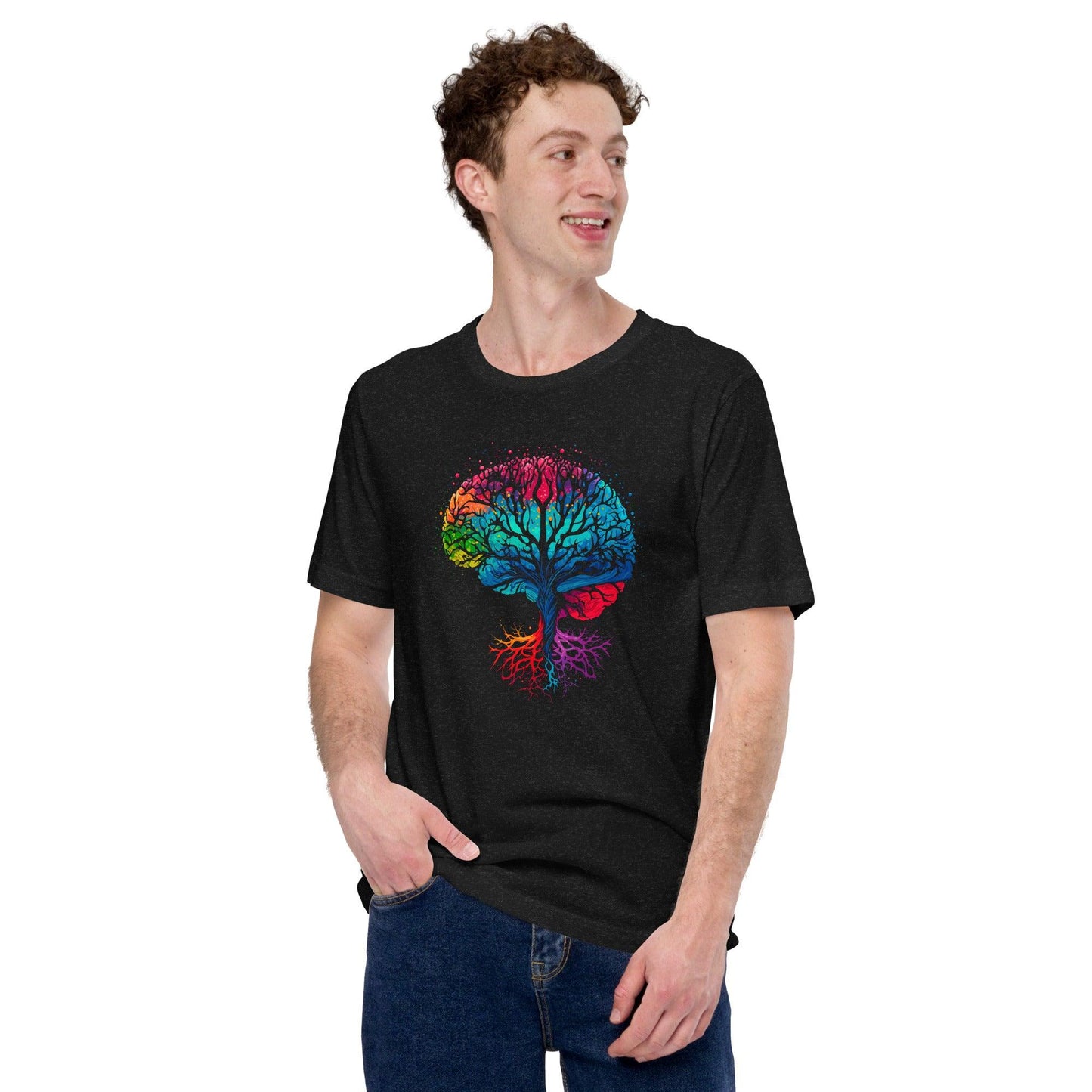 Chromatic Mind - Unisex T-Shirt - Perfect for Neuroscience Enthusiasts_T-Shirt_BioBrainBuddies_